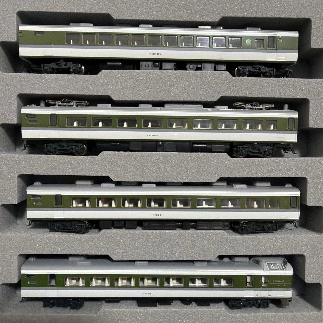 KATO 10-247 Nゲージ 189系「グレードアップあさま」7両基本セット
