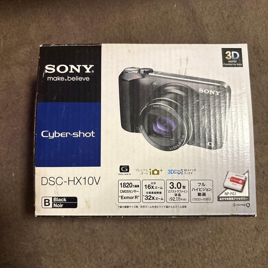 SONY Cyber-shot DSC-HX10V ブラック 説明書 保証書