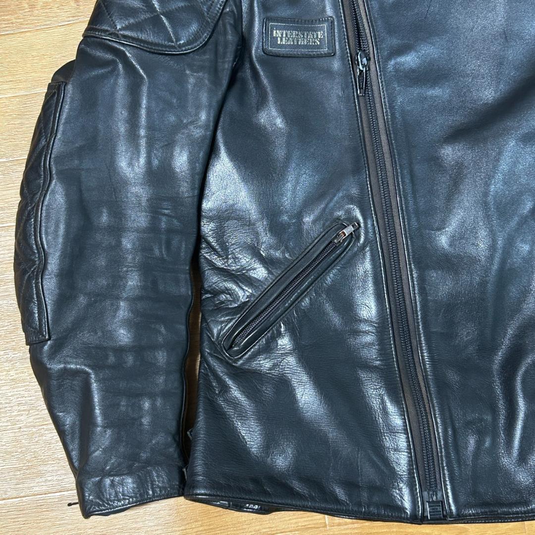 70’s UK製 INTERSTATE 本革レザージャケット 美品 ヴィンテージ