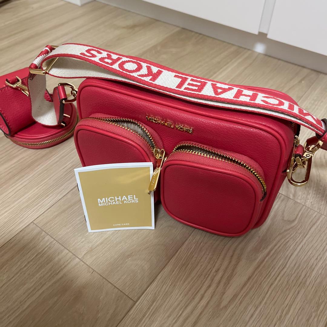 MICHAEL KORS ピンク ショルダーバッグ