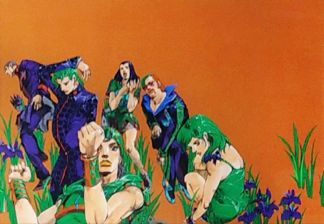 荒木飛呂彦原画展 JOJO 冒険の波紋　ジョジョ展　キービジュアルセット複製原画