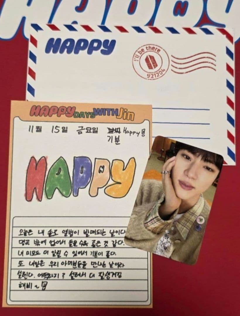BTS ジン Happy Days with Jin 当選品