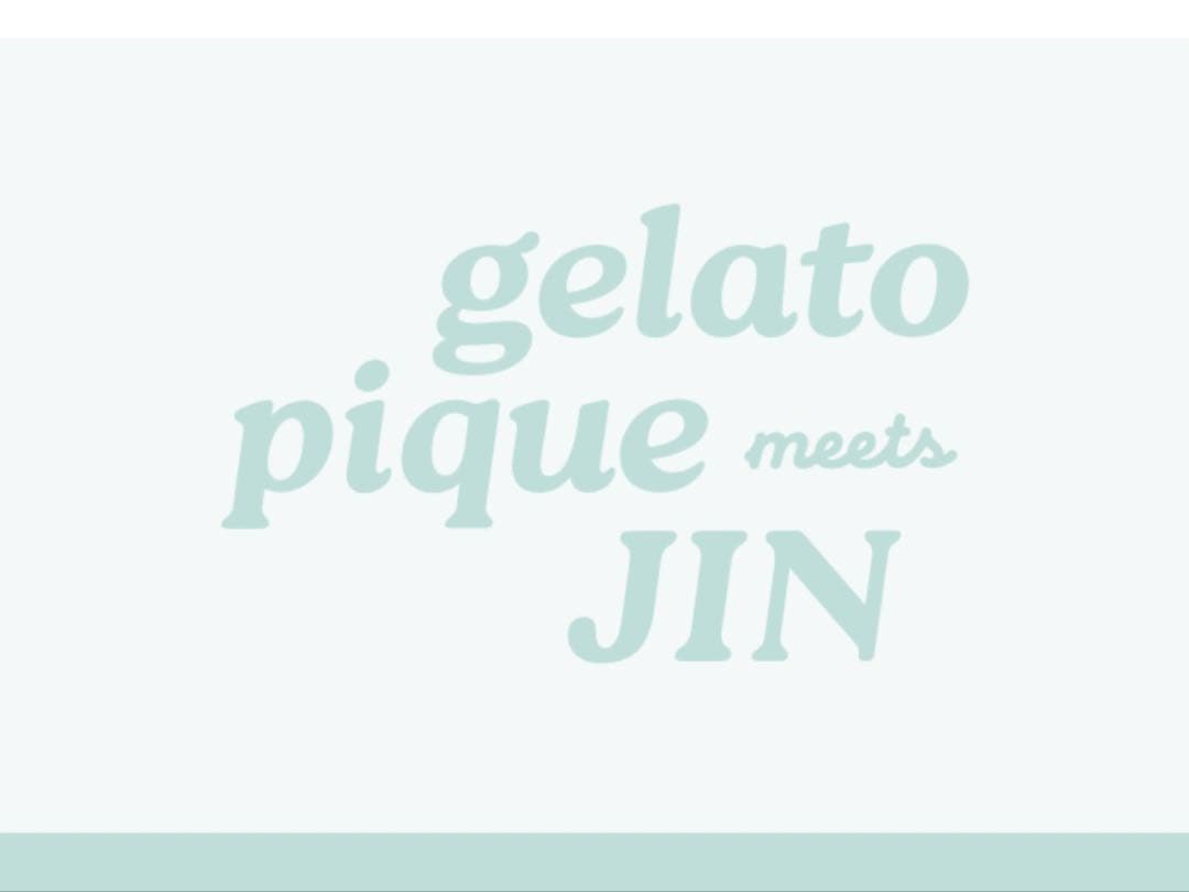 BTS JIN gelato pique meets JIN 2点セット