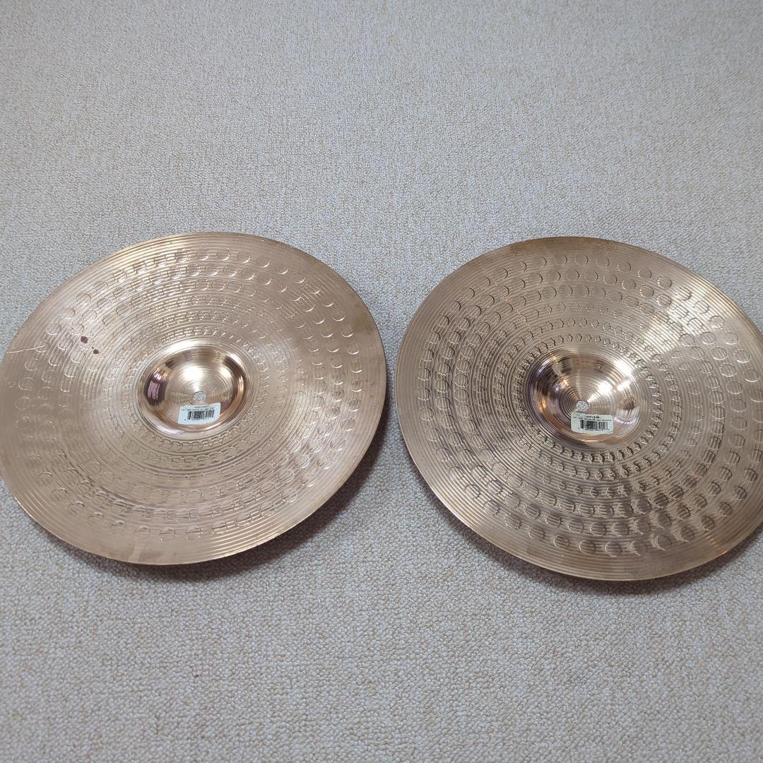 ジルジャンZXT　ソリッドハイハット　トップボトムペア