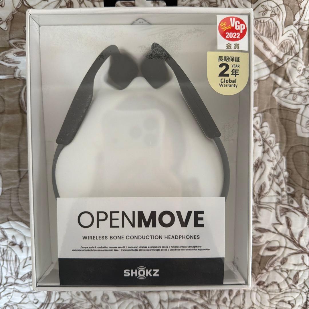 【新品未開封】SHOKZ OpenMove ワイヤレス骨伝導イヤホン