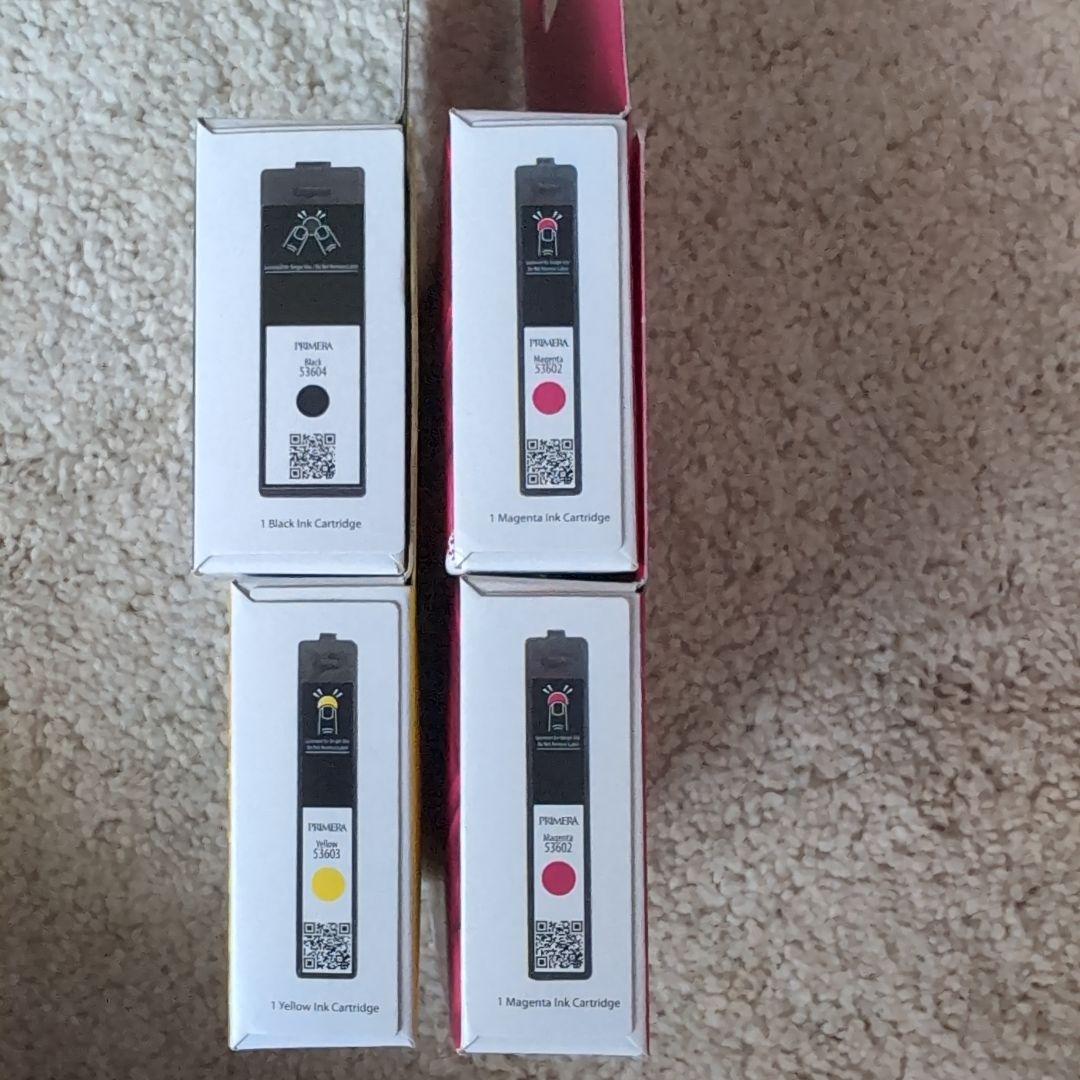 PRIMERA インクカートリッジ 4個セット