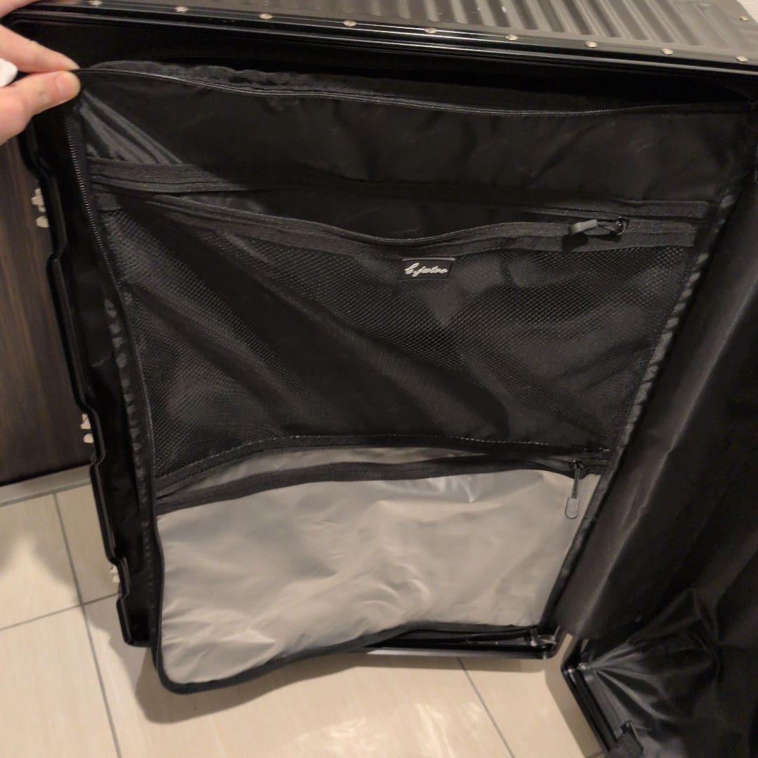 スーツケース キャリーケース 90L キャリーバッグ グレー C.jutro