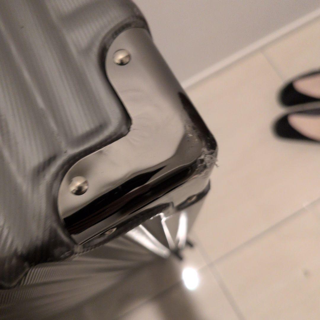 スーツケース キャリーケース 90L キャリーバッグ グレー C.jutro