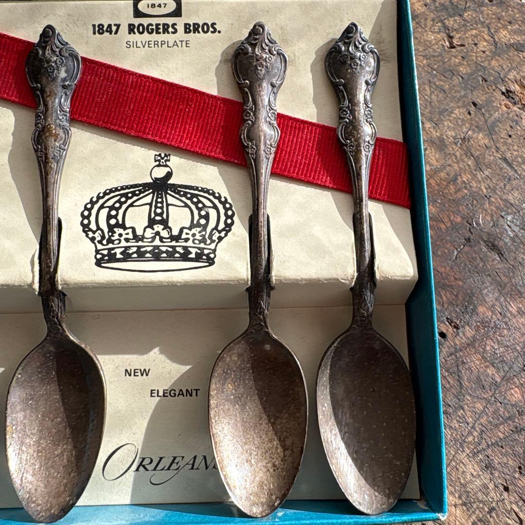 《1847 Rogers Bros. Orleans》シルバー スプーン セット