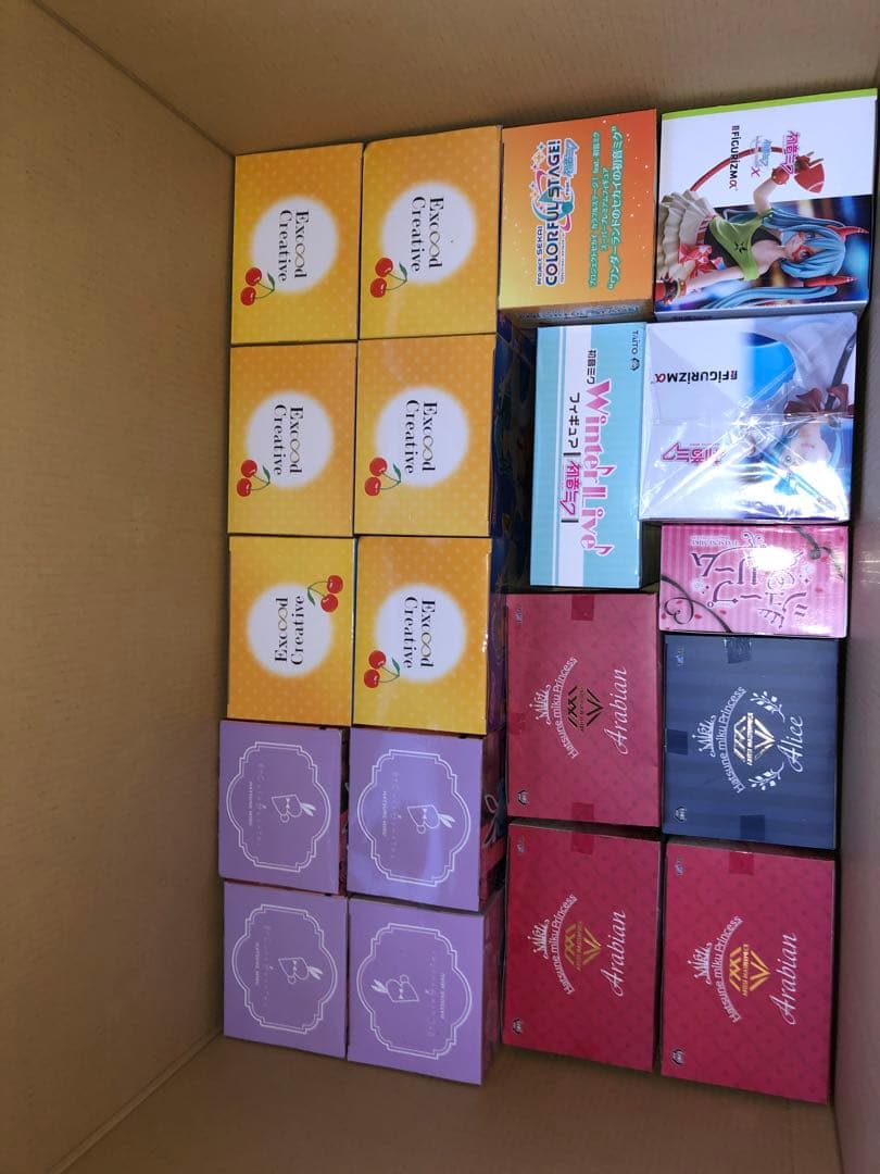 初音ミク　フィギュア　バニー　トロピカル　抹茶　アリス　アラビアン　50個