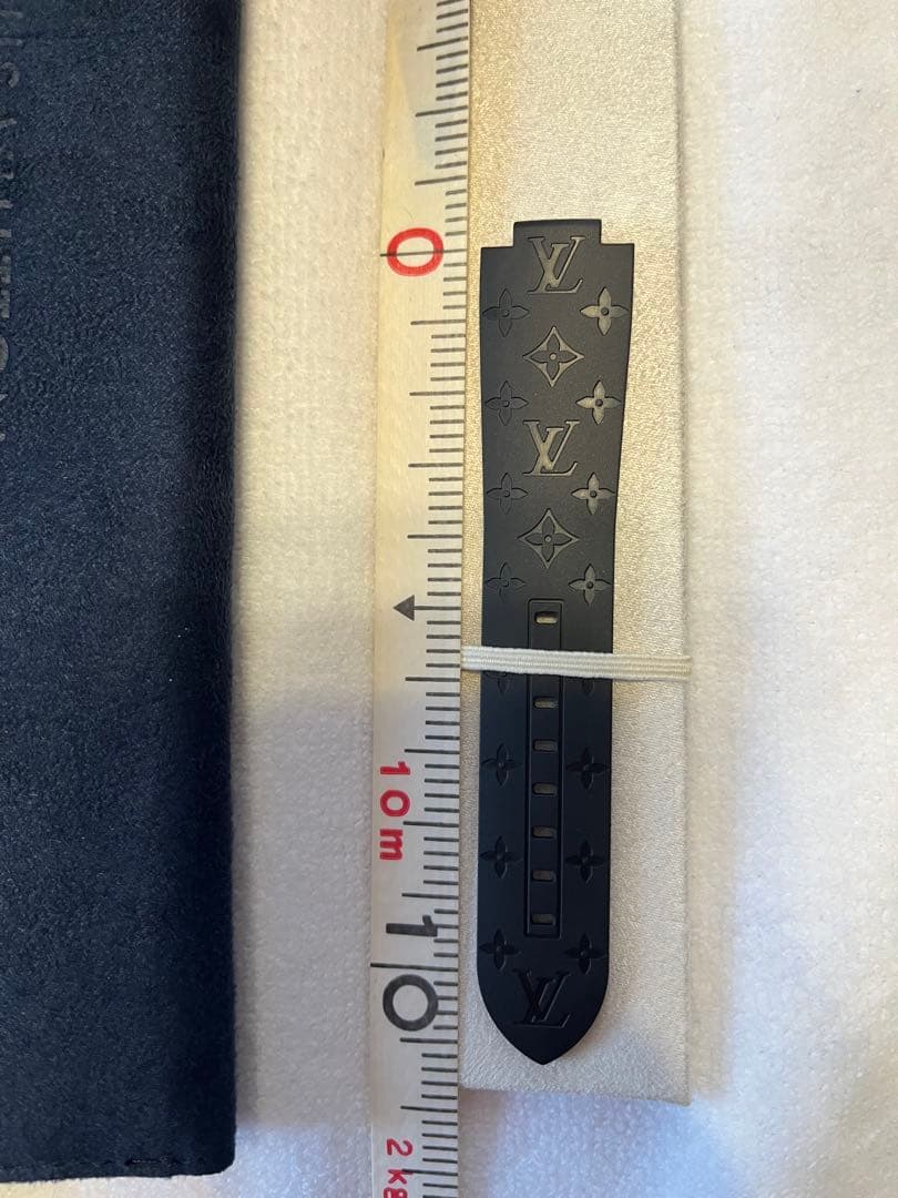 ルイ・ヴィトン ブラック ラバーベルト