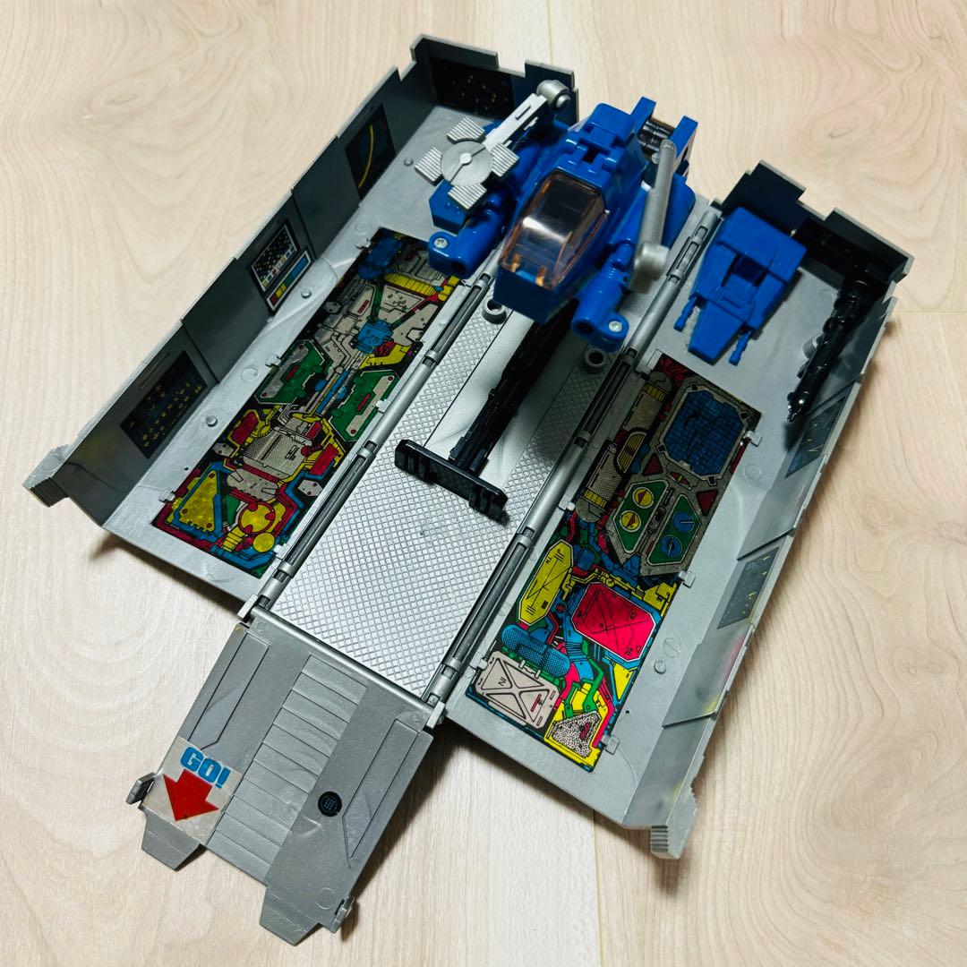 【超希少】カーロボット ダイアクロン 移動基地 バトルコンボイ 旧タカラ