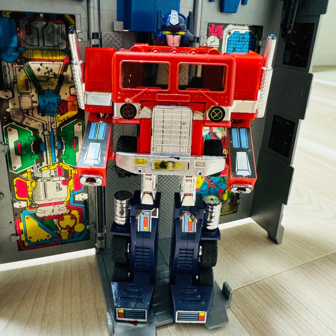 【超希少】カーロボット ダイアクロン 移動基地 バトルコンボイ 旧タカラ