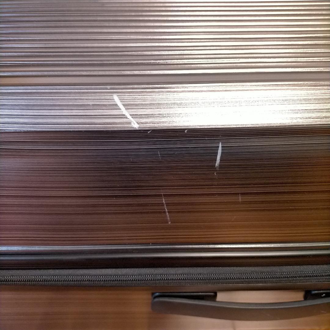 スーツケース エース クレスタ２ 85L ブラック ストッパー キャリーケース