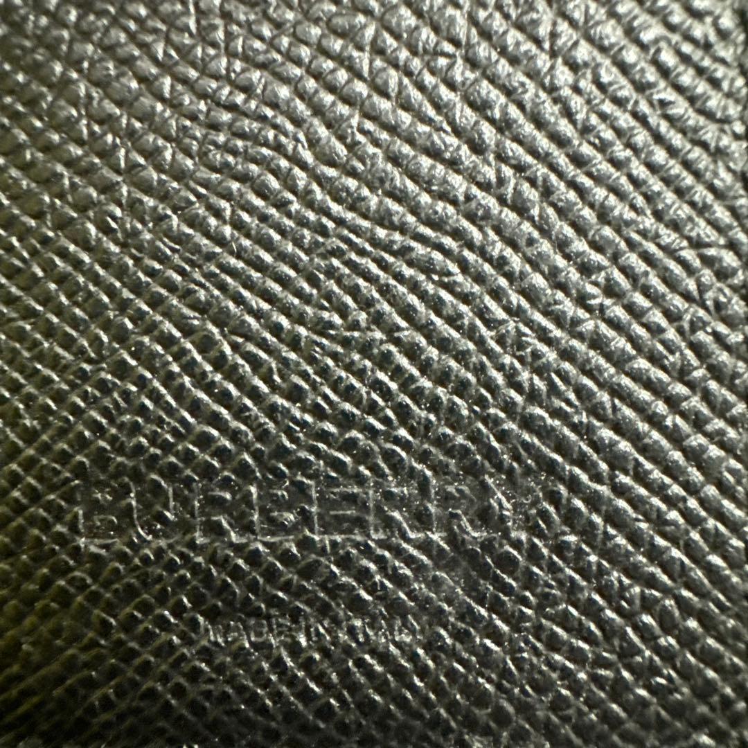 【美品】Burberry ブラック レザー キーケース