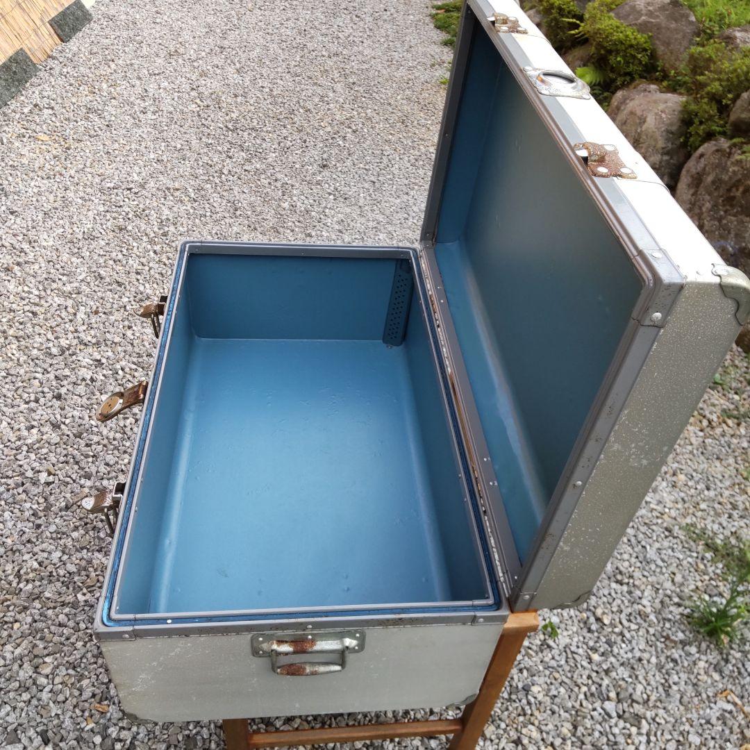 三越　アルミ大型トランク　ジュラルミンケース　日本製