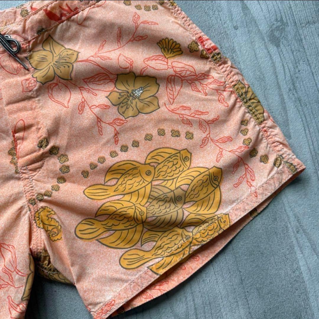 美品！70〜80'sUSA製【バードウェル】ボードショーツ　サーフトランクス