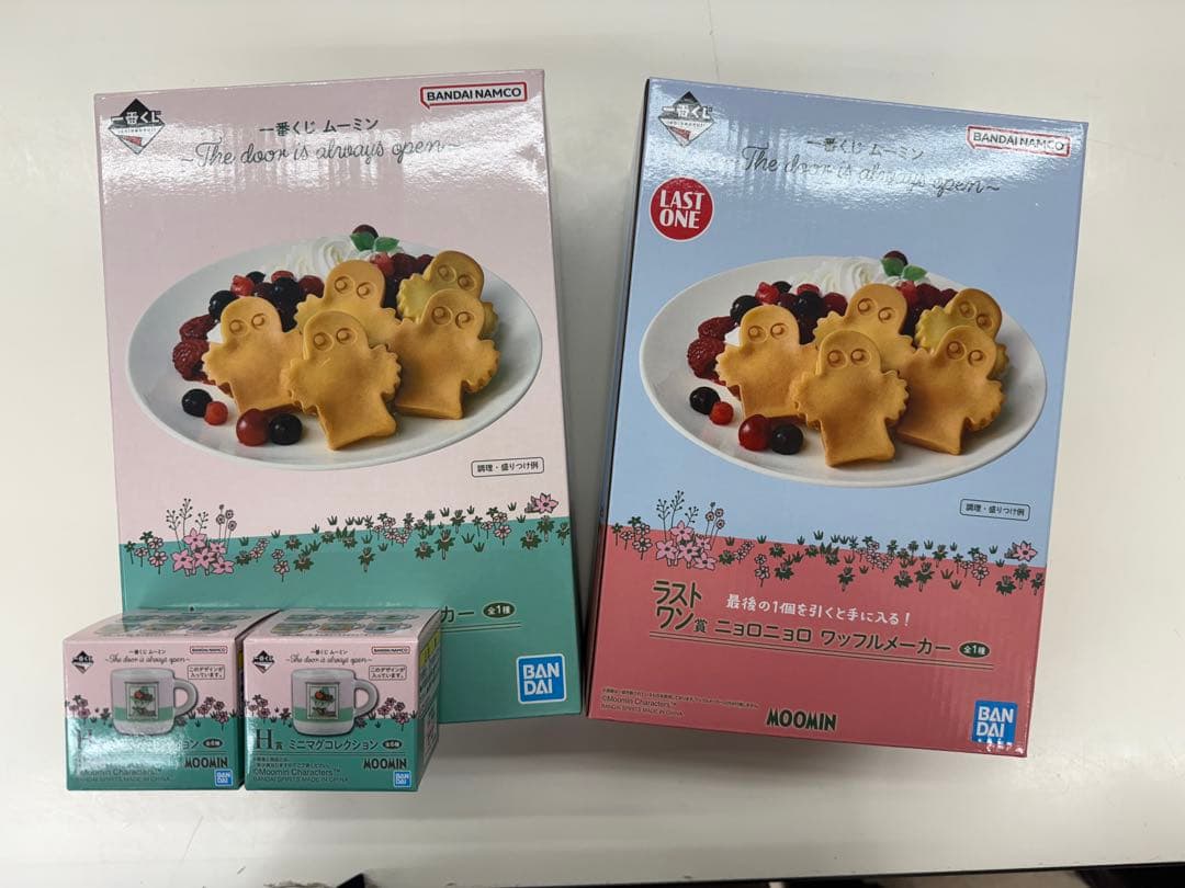 ムーミン　ワッフルメーカー　一番くじA賞とラストワン賞　おまけ付き
