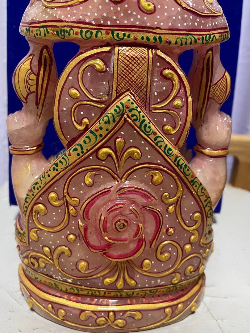 新春お値下げ！ ガネーシャ　天然石　特大　置物　希少