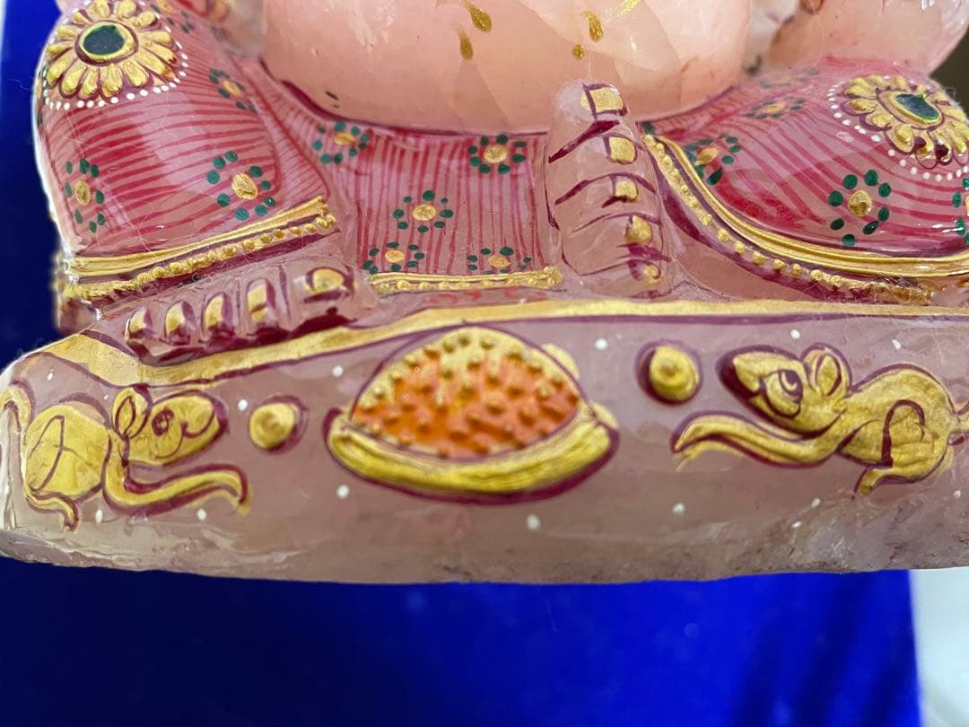 新春お値下げ！ ガネーシャ　天然石　特大　置物　希少