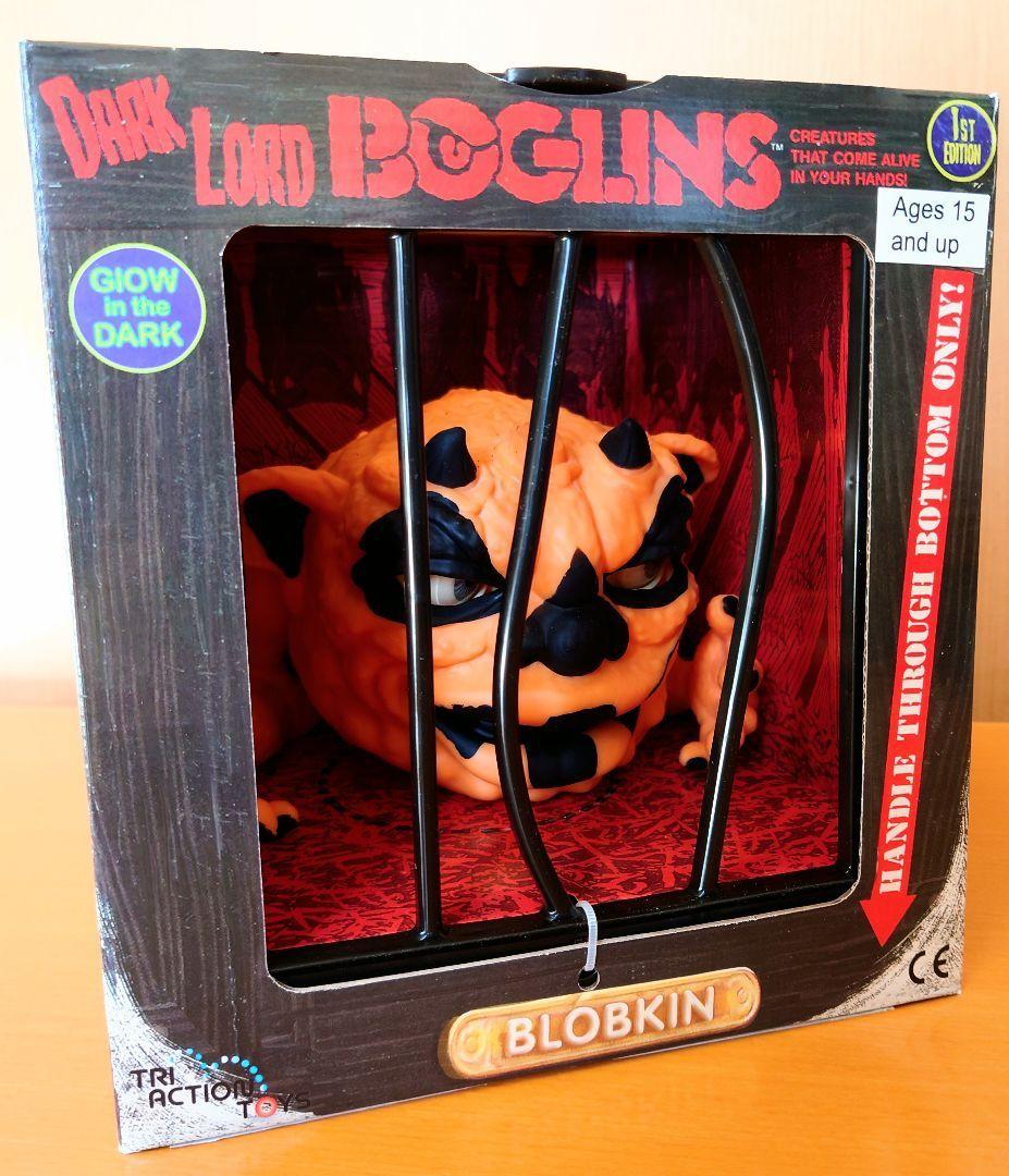 暗闇で光る❕ ボグリンズ/ ダークロード: ブロブキン ハンドパペット 夜光