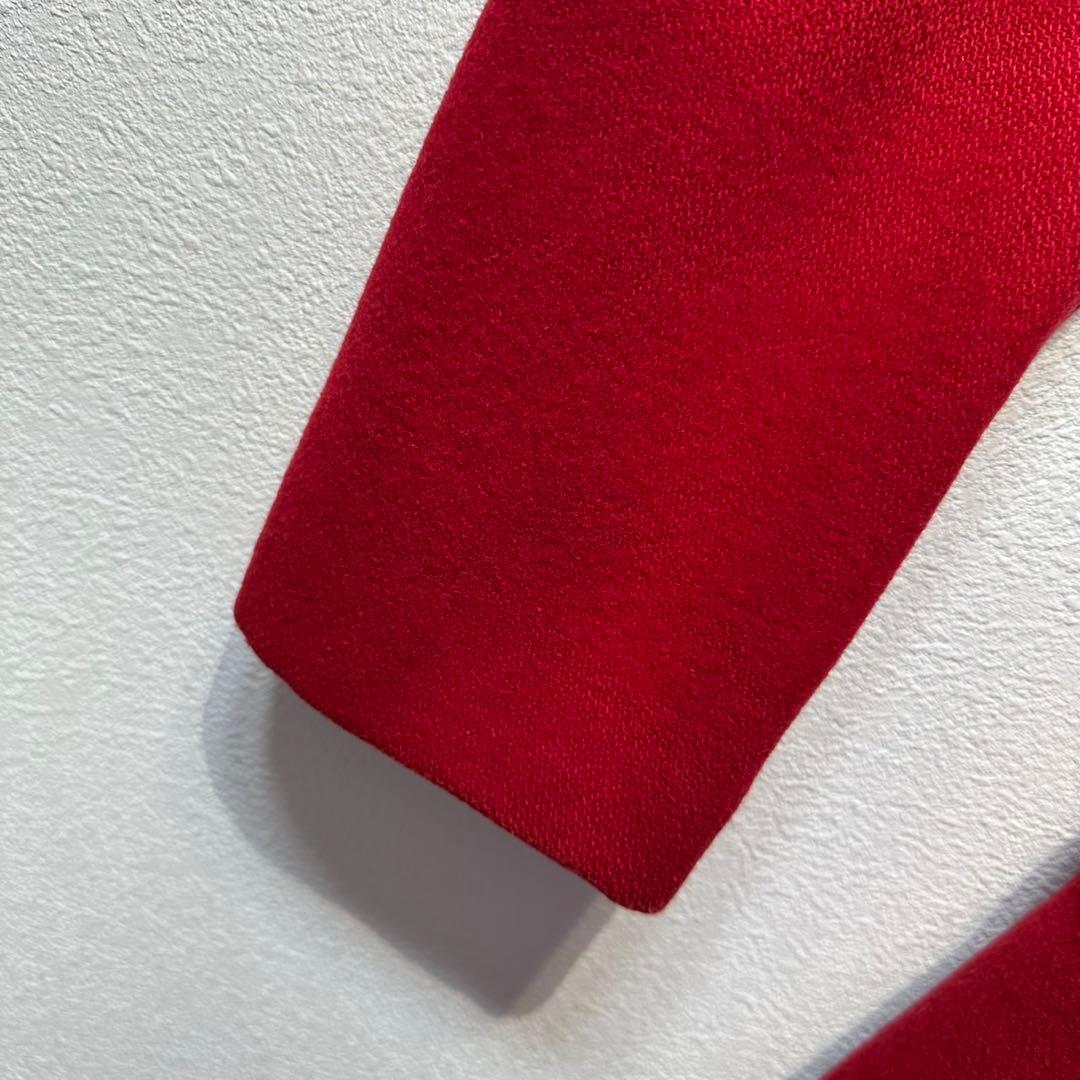 希少 バーバリー ブルーレーベル 上質 ウール デザイン チェスターコート 38