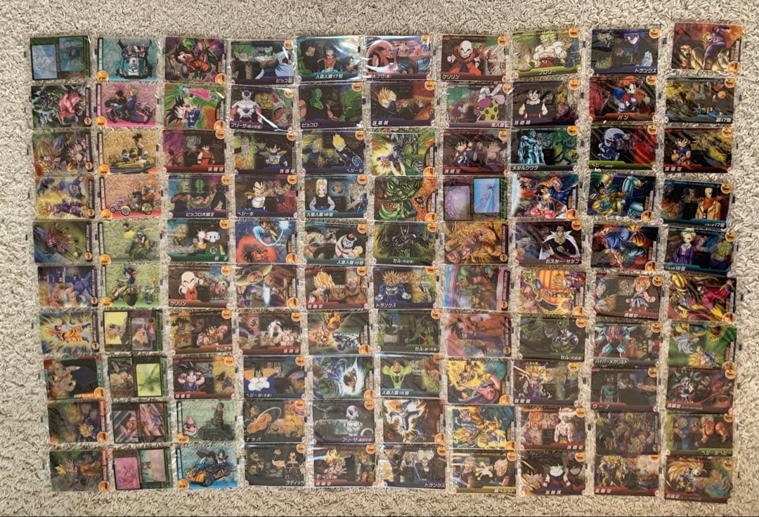 ドラゴンボール　森永ウエハース　コレクション　カード　172枚　新品未開封　3D