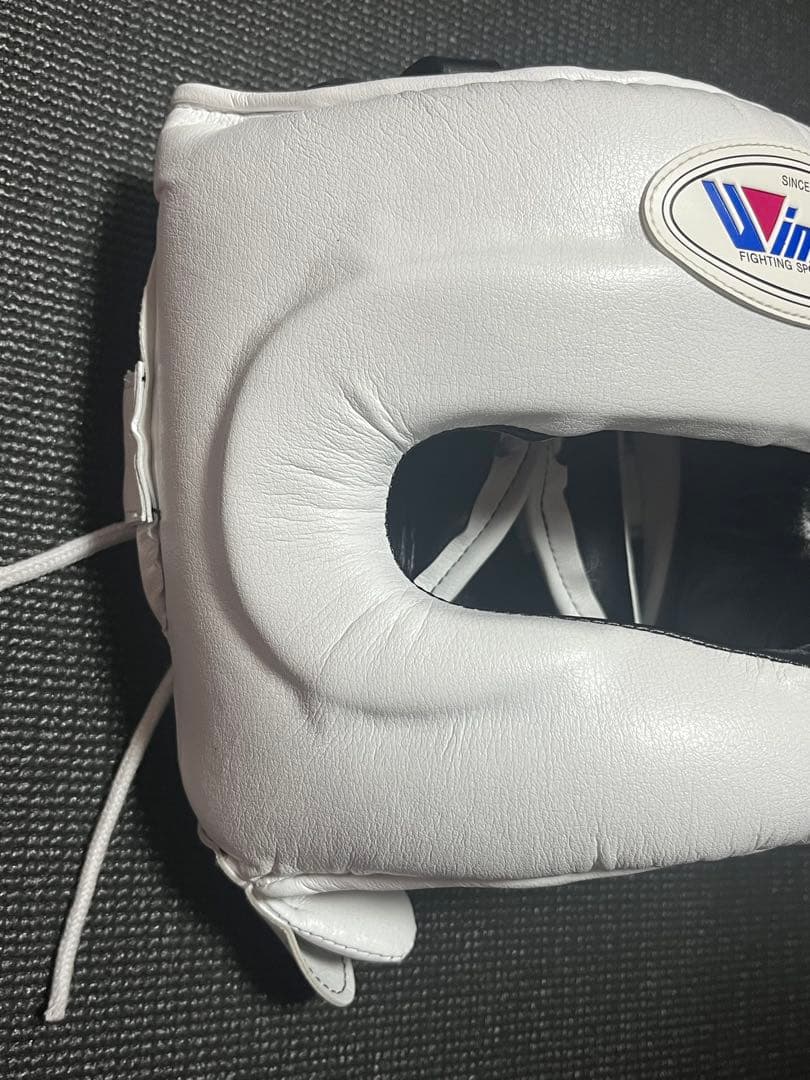Winning ヘッドギア ホワイト Mサイズ 袋付き