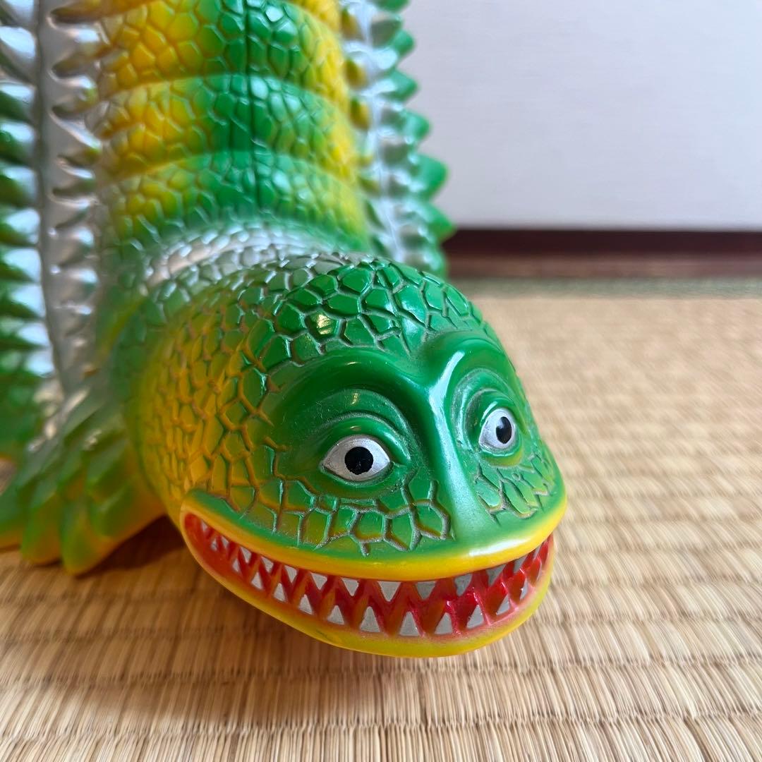 ブルマァク　バンダイ　ジャイアント　ツインテール　復刻版ソフビ　怪獣　39cm