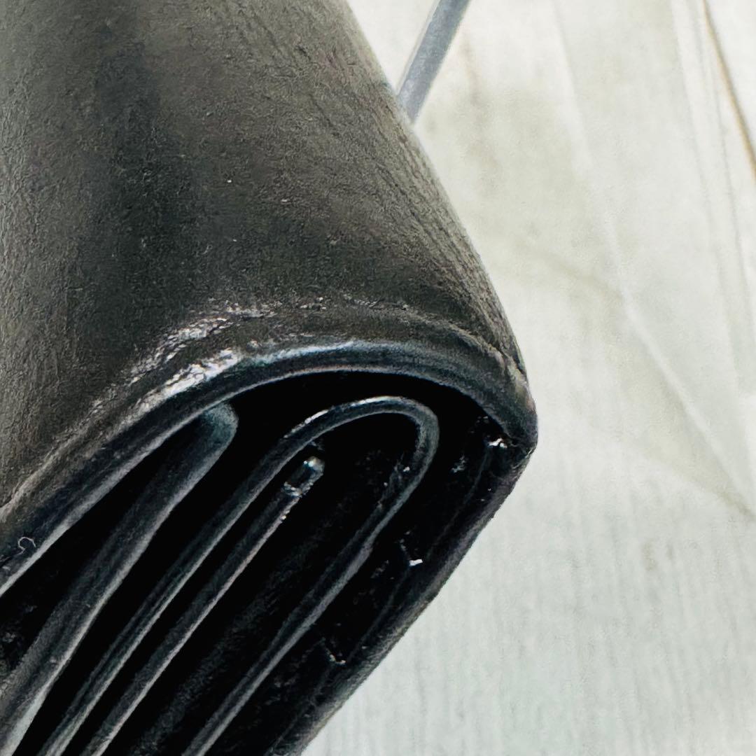 美品⭐CELINE セリーヌ 三つ折り財布 レザー ミニ コンパクト トリオンフ