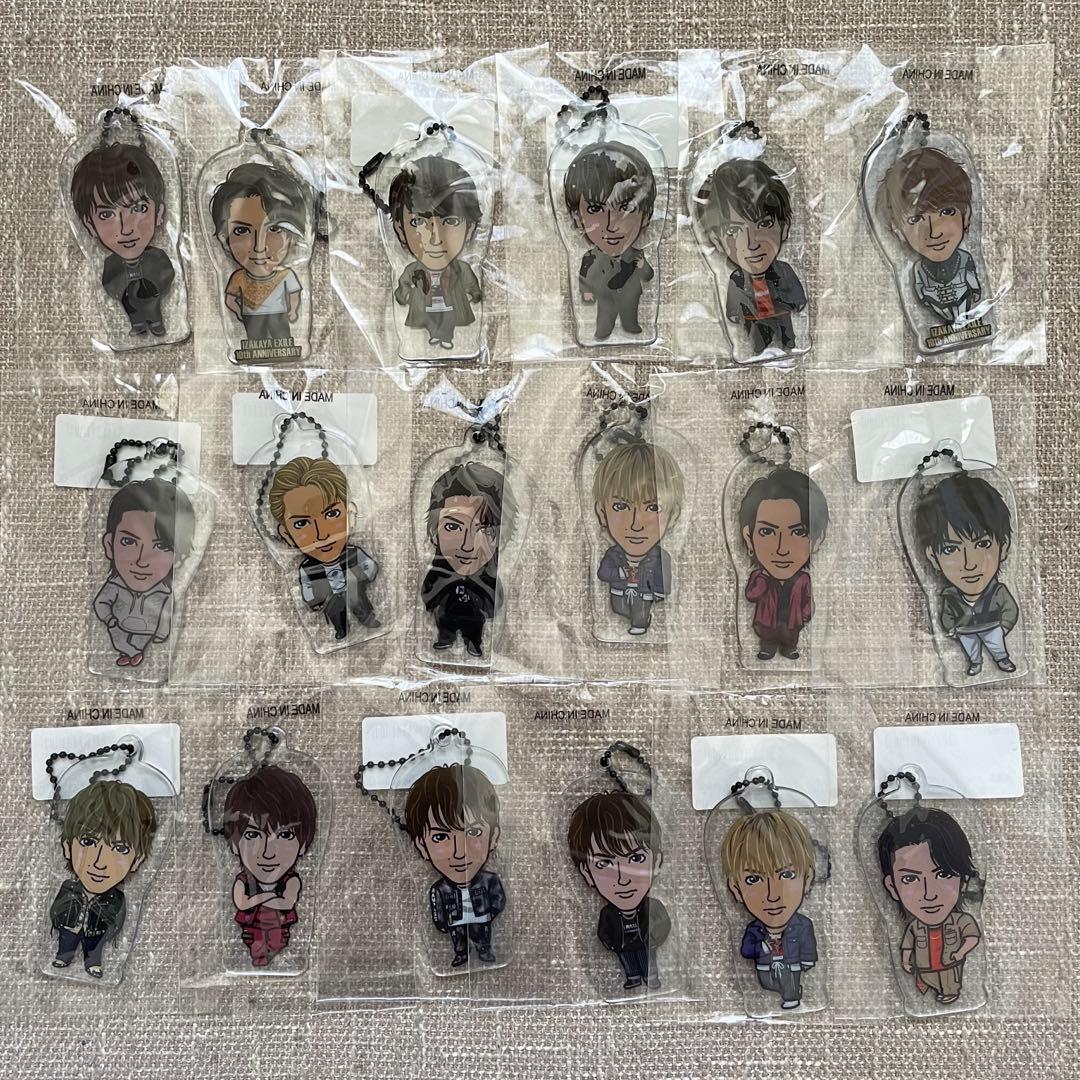 藤原樹 クリアチャーム セット