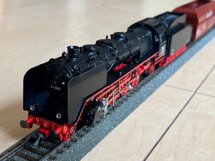 märklin / メルクリンの蒸気機関車セット(レール付)