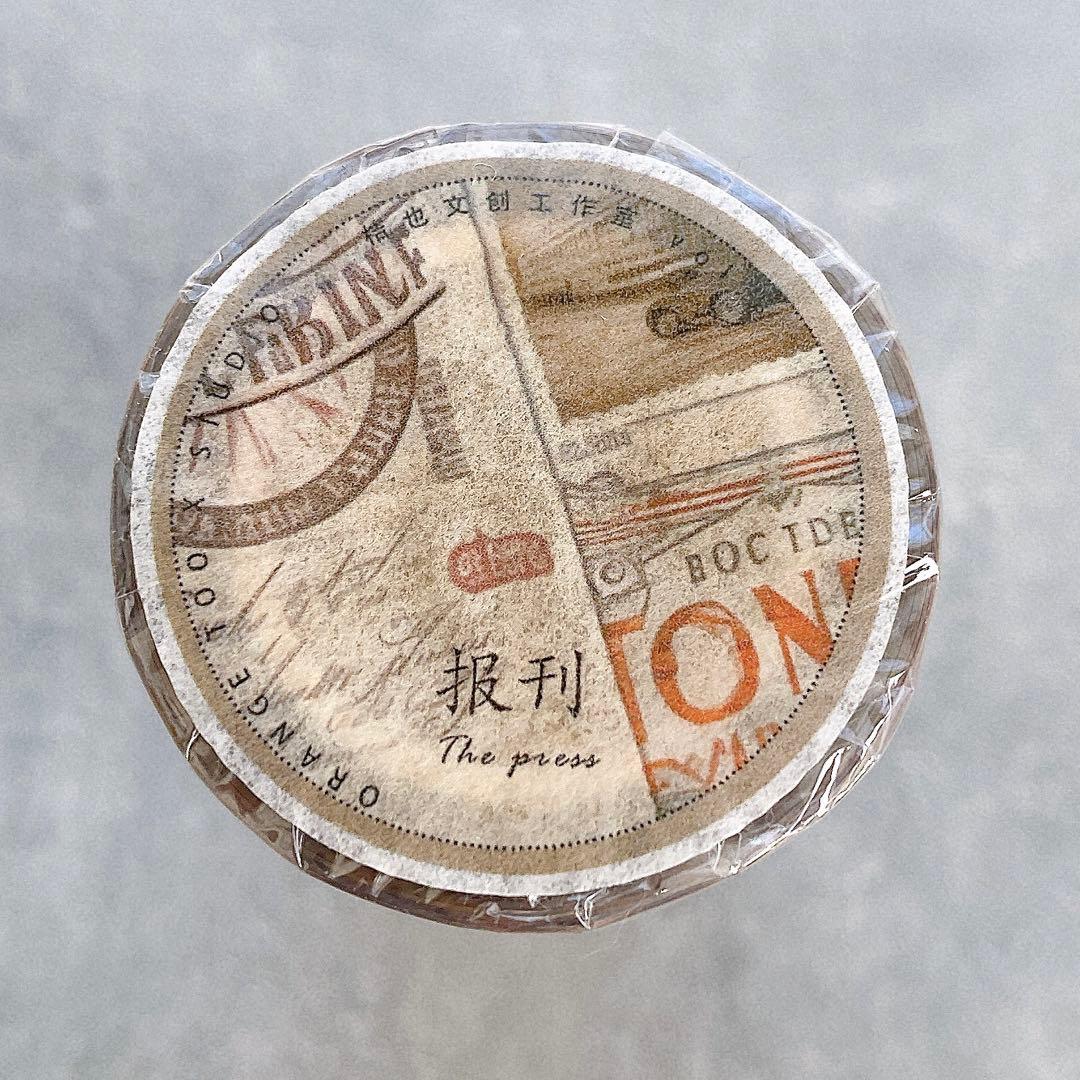 《报刊》海外マスキングテープ　マステ 【1945】