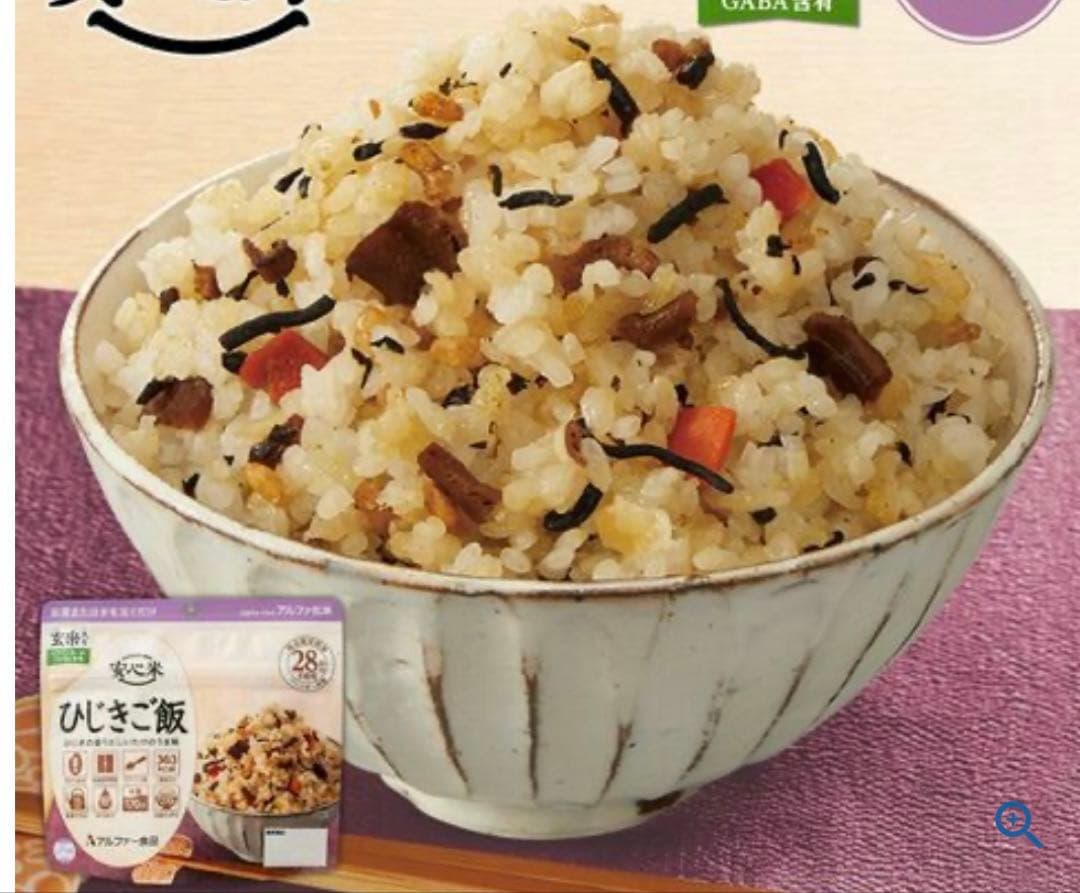 新品　アルファー食品安心米　ひじきご飯　50袋　非常食