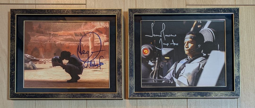 1/16迄出品 STARWARS　テムエラ・モリソン　ダニエル 直筆サイン