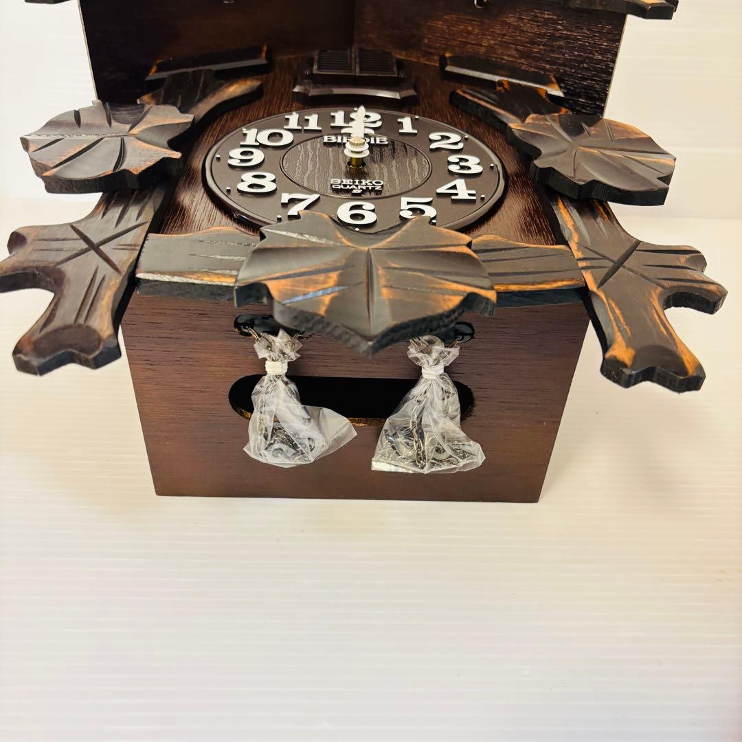 【極希少】未使用品 SEIKO 鳩時計 BIRDIE quartz