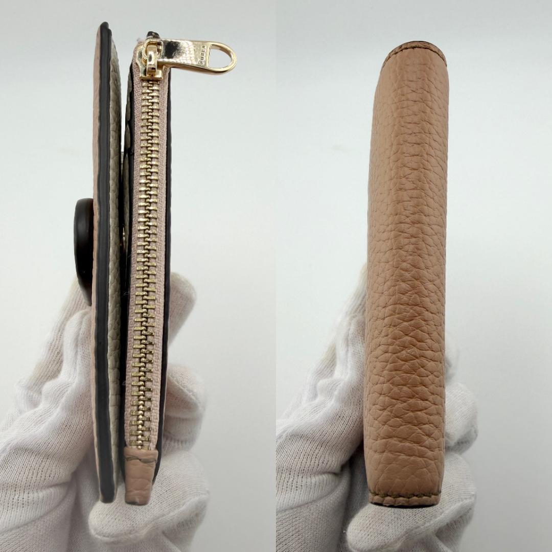 ✨美品✨ FURLA フルラ ダフネ 二つ折り 財布 コンパクト ウォレット