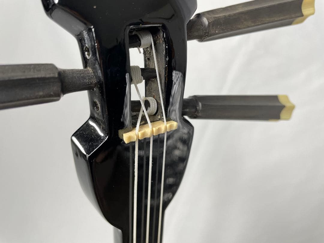 金城三味線製作所 実入り 桑木/くわ木 人工皮・三線