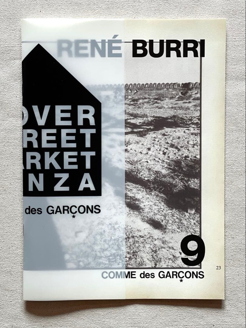 RENE BURRI ルネ・ブリ コムデギャルソンDM 37冊 封筒付
