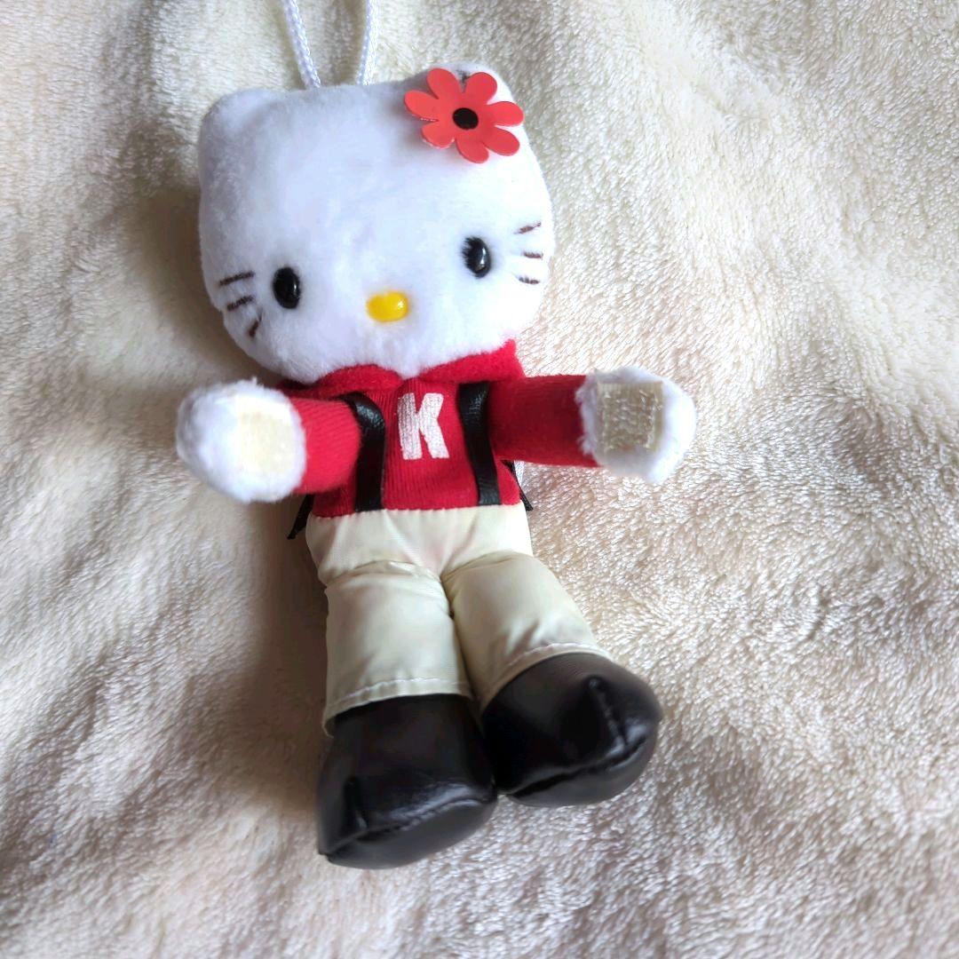 当時物　レア　レトロ　ハローキティ マスコットぬいぐるみ　キティー　サンリオ