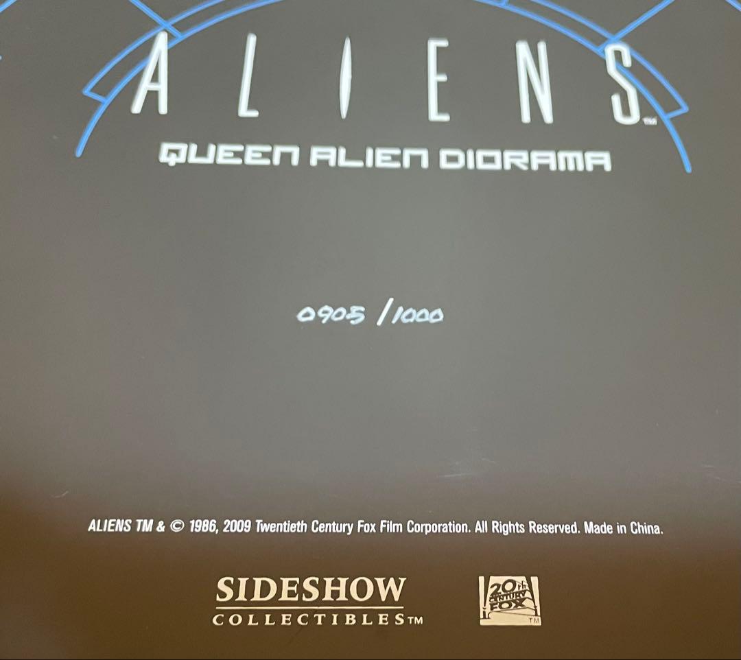 【限定1000体】サイドショウ クイーン・エイリアン ジオラマ