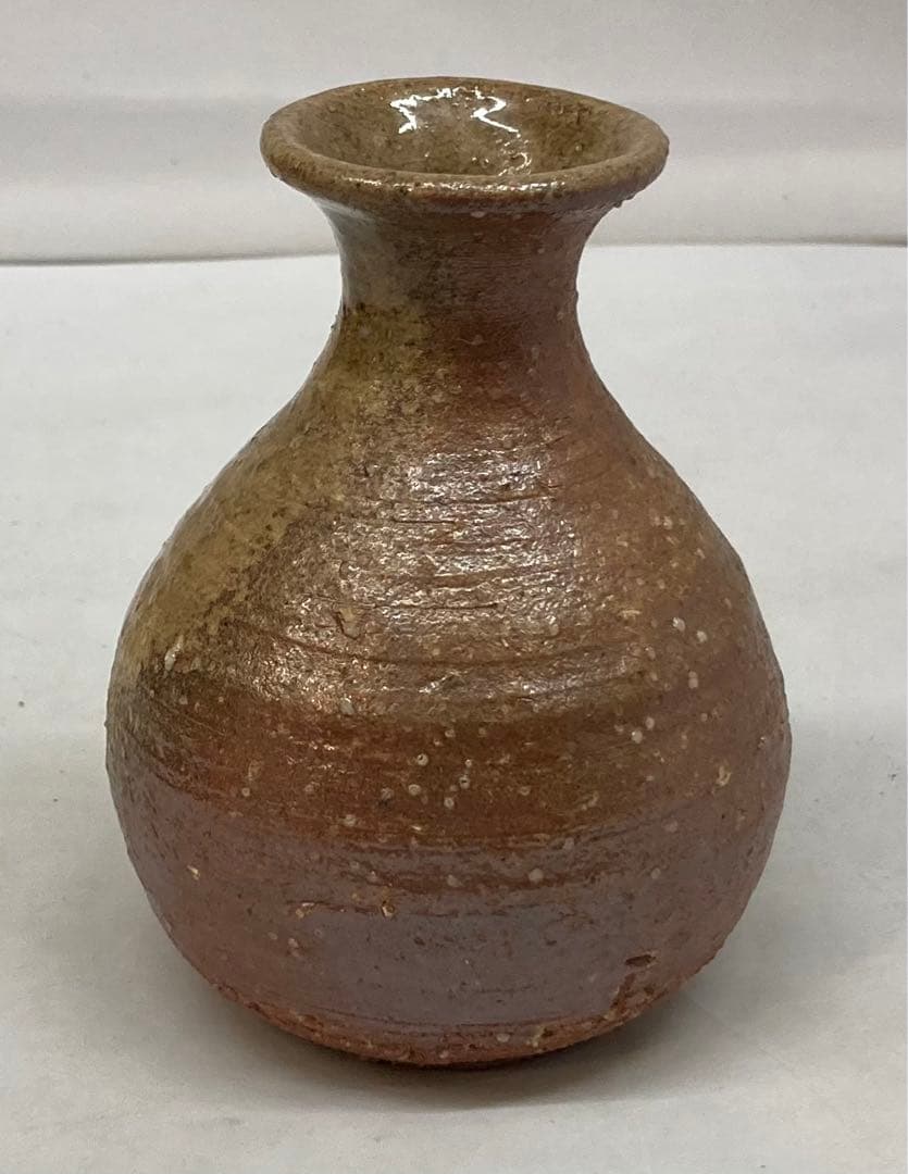 B163b  高橋楽斎作　花入・徳利・玉露茶器　3点セット　共箱　極箱