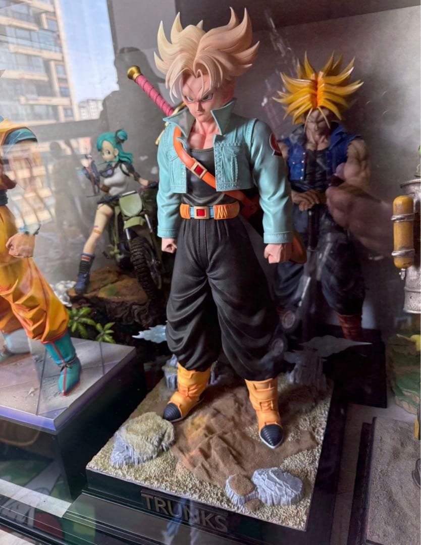 ドラゴンボール 1／4スケール トランクス フィギュア ガレージキット
