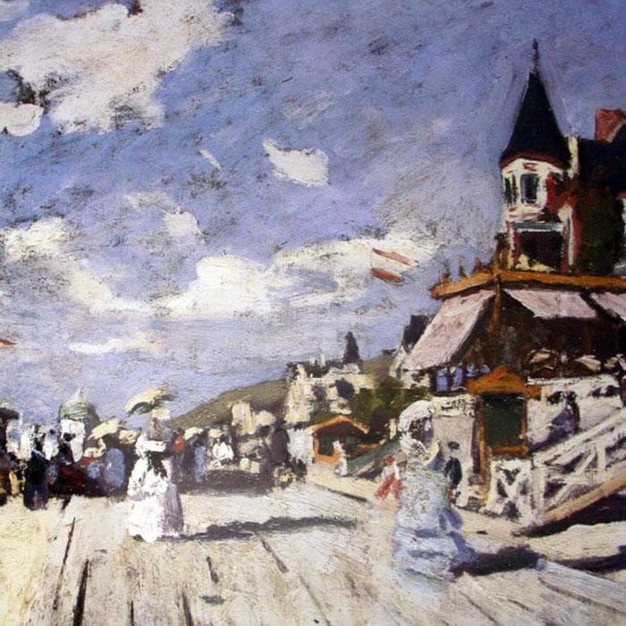 額装品/Sur les planches/クロード モネ/ポスター/インテリア