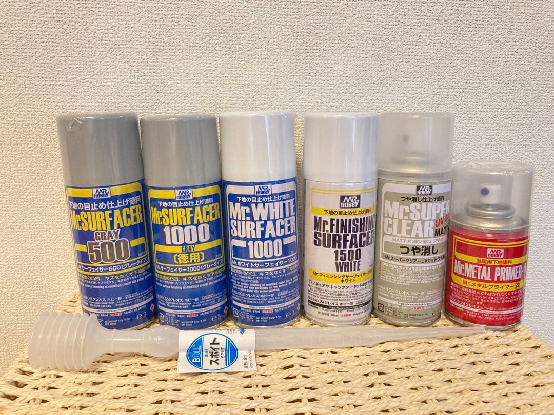 【即決優先】Mr.ホビー正規品/フィギュア・プラモデル 塗装用品セット