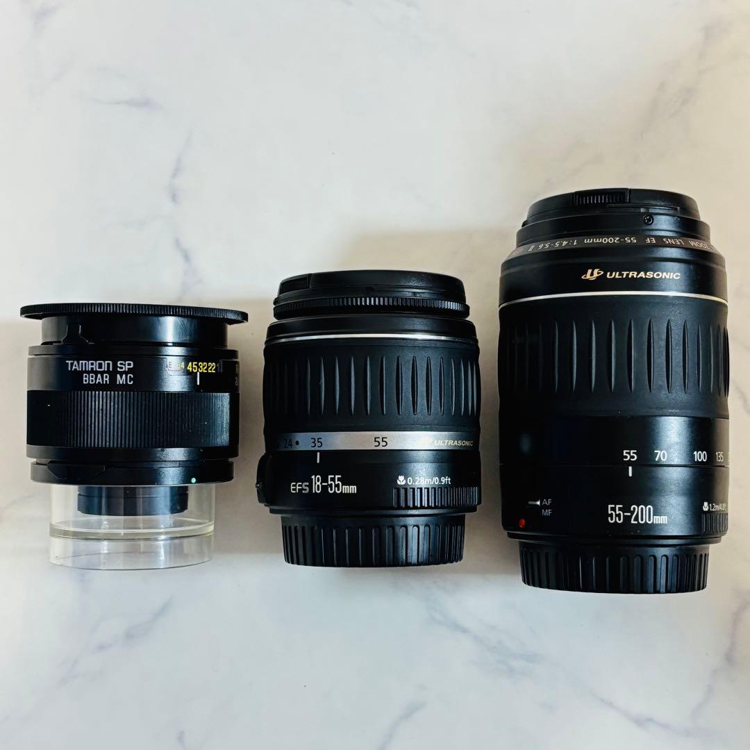 【美品】 レンズ 3本セットCanon Tamron