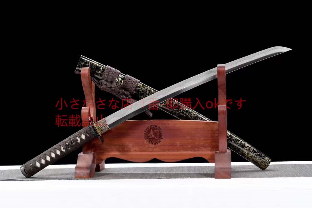 20寸T 10焼刃三色研磨『迦楼羅』武具　刀装具　日本刀　模造刀 居合刀
