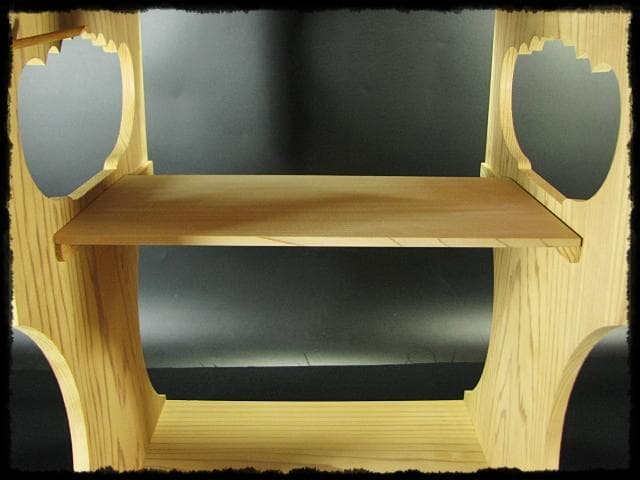 玄々斎好 杉棚 玄々棚 十一代 精中宗室 裏千家 棚物 茶道具 f269