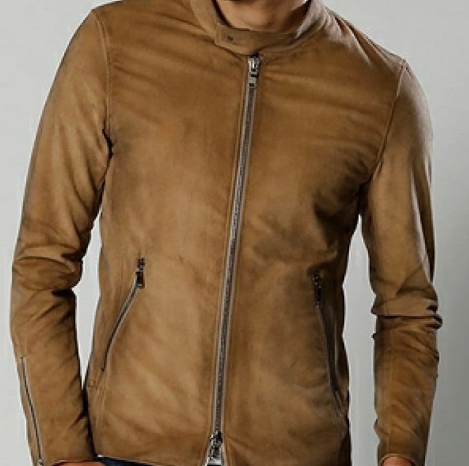 定価6万wjk スウェード ライダースレザージャケット