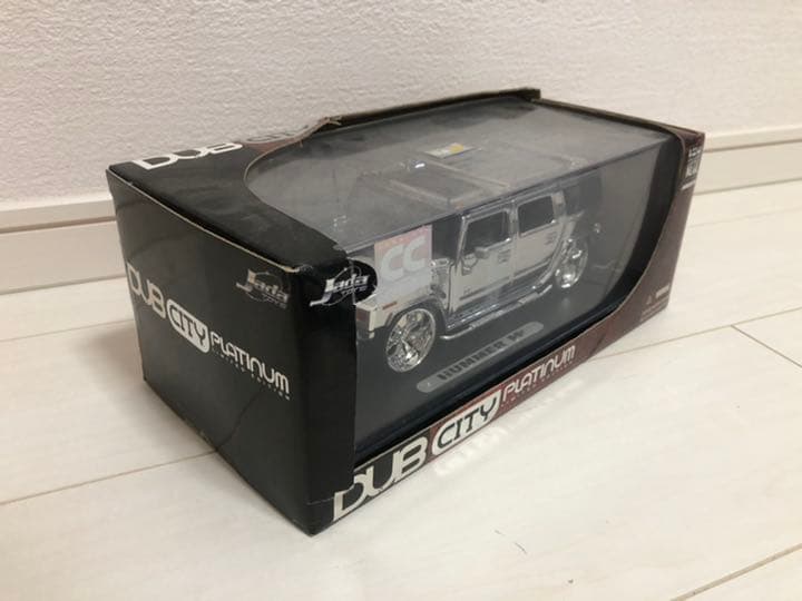 HUMMER H2 1/24スケールフルメッキ